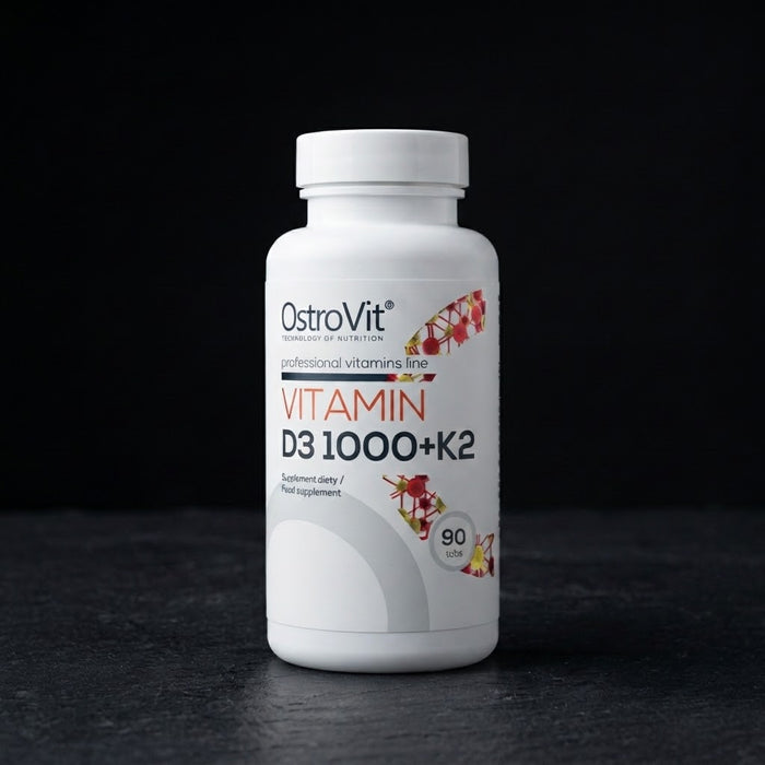 Vitamin D3 1000 IU + K2 50 mcg 90табл